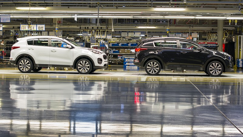 Kia Sportage dominuje žilinské výrobě 